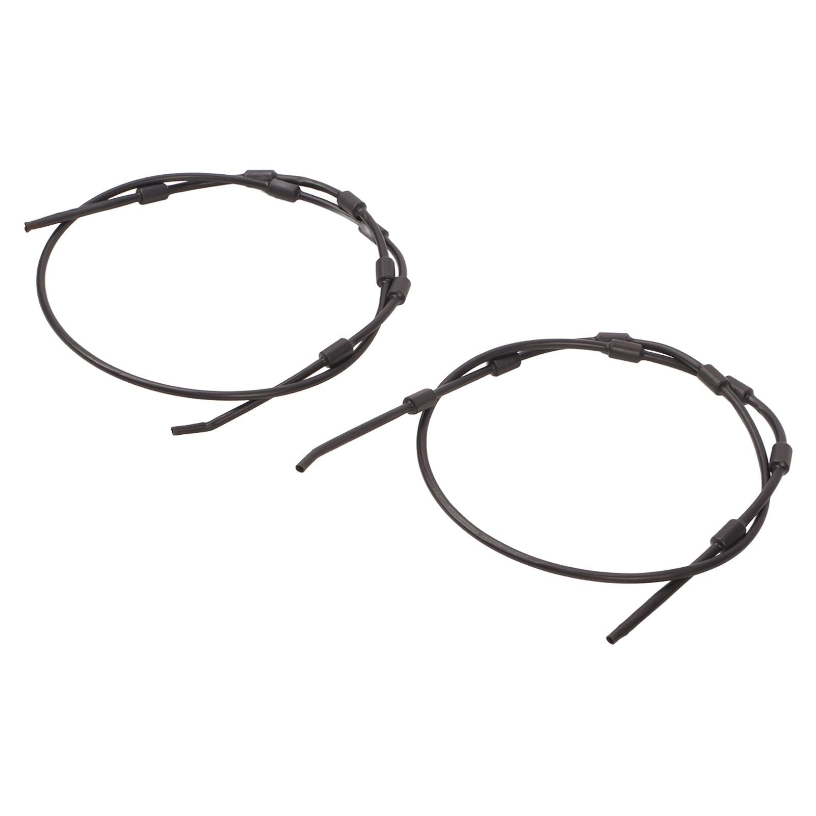 2PCS Replacement Tree Stand Cables 65 Inch Stainless Steel Plastic Climbing Treestand Cables for Hunting Accessories