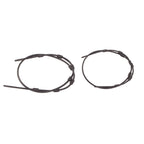 2PCS Replacement Tree Stand Cables 65 Inch Stainless Steel Plastic Climbing Treestand Cables for Hunting Accessories
