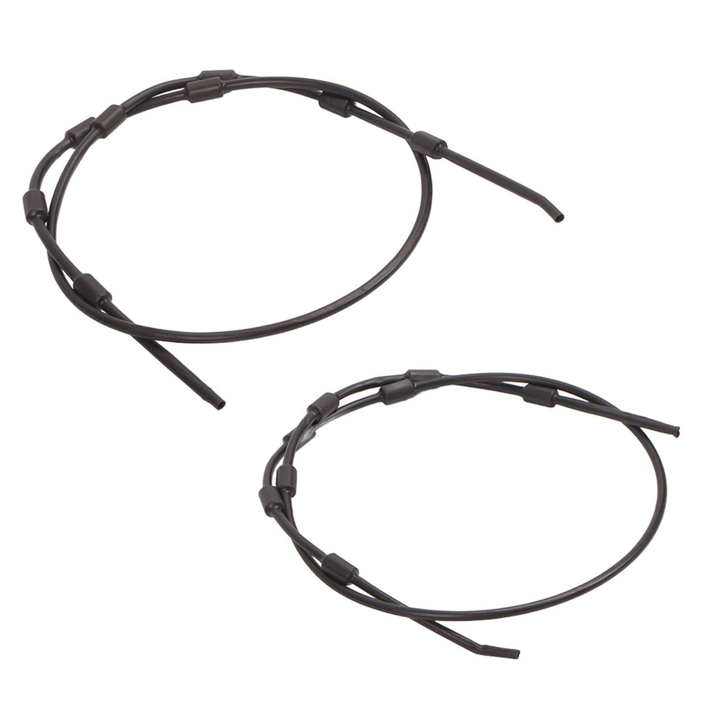 2PCS Replacement Tree Stand Cables 65 Inch Stainless Steel Plastic Climbing Treestand Cables for Hunting Accessories