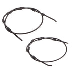 2PCS Replacement Tree Stand Cables 65 Inch Stainless Steel Plastic Climbing Treestand Cables for Hunting Accessories