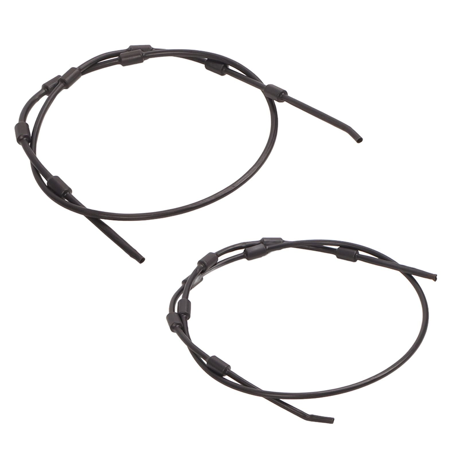 2PCS Replacement Tree Stand Cables 65 Inch Stainless Steel Plastic Climbing Treestand Cables for Hunting Accessories