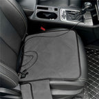 USB Heated Seat Cushion Adjustable Lightweight Heated Stadium Cushion for Camping Fishing Home Office Deep Gray