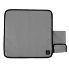 USB Heated Seat Cushion Adjustable Lightweight Heated Stadium Cushion for Camping Fishing Home Office Deep Gray