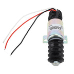 TCU14931 Electric Generator Flameout Solenoid Valve 12V 55mm Fuel Shutoff Solenoid Valve for Machine Processing Hydraulic System
