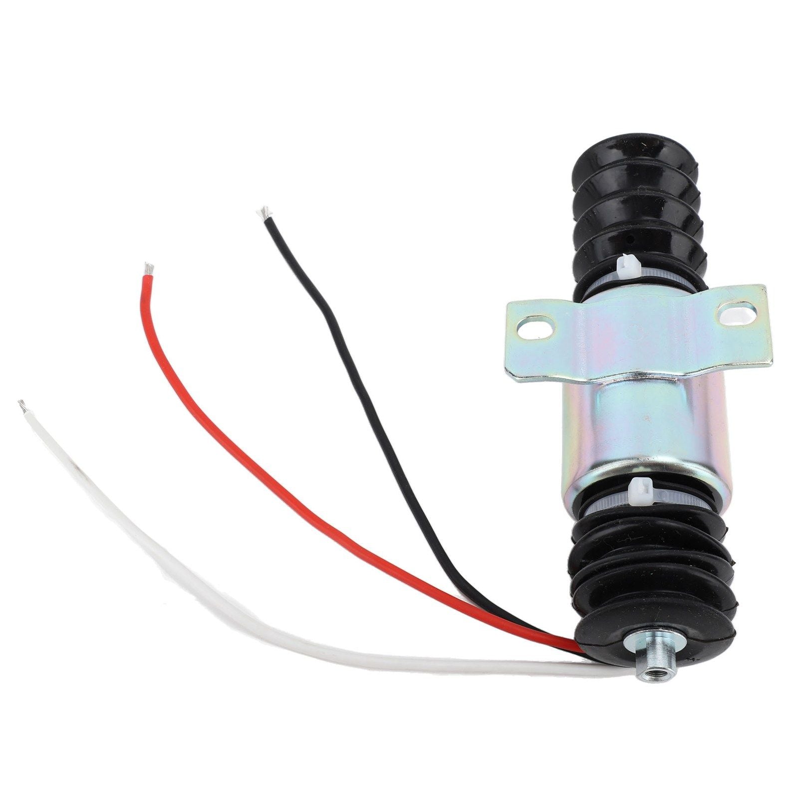 TCU14931 Electric Generator Flameout Solenoid Valve 12V 55mm Fuel Shutoff Solenoid Valve for Machine Processing Hydraulic System