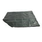 2 Seater Outdoor Swing Cover Sunscreen Rainproof PE Patio Swing Chair Cover with Double Zipper