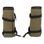 1 Pair Snake Gaiters Polyester Fiber Breathable Lightweight Snake Proof Leg Cover for Hiking Camping Mountaineering OD Green
