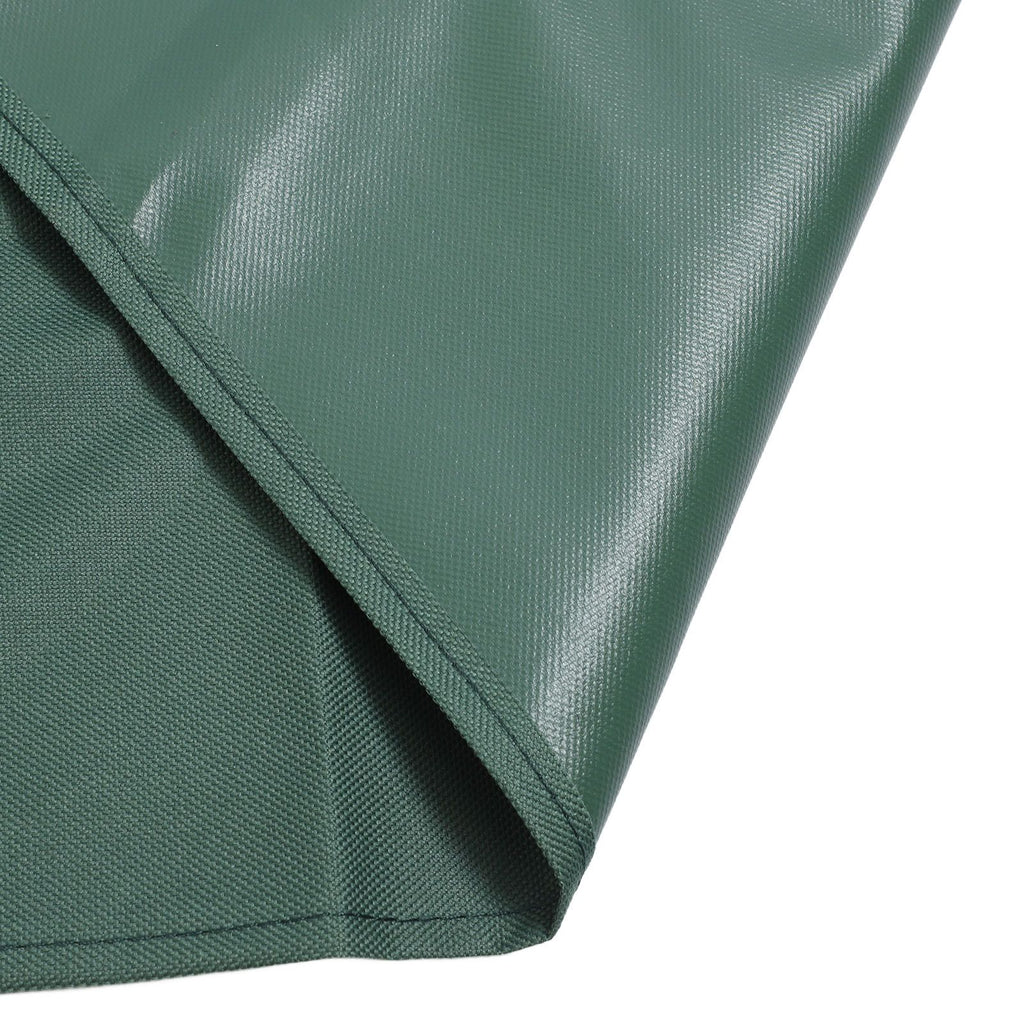 Outdoor Swingset Shade 600D Oxford Cloth Sunproof Waterproof Playground Replacement Canopy Swing Set Tarp Cover for Backyard Green