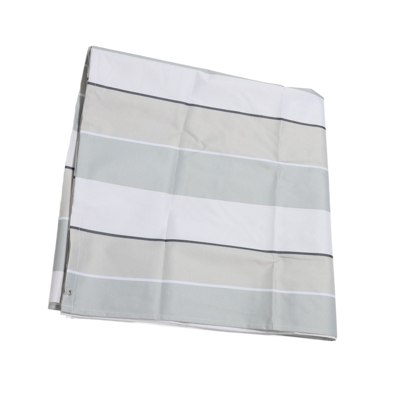 Outdoor Swingset Shade 600D Oxford Cloth Sunproof Waterproof Playground Replacement Canopy Swing Set Tarp Cover for Backyard Striped