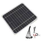 10W 12V Solar Panel Car Battery Charger 10 Watt 12 Volt Solar Panel for Charging Cars Mobile Phone Batteries