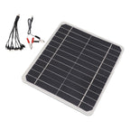 10W 12V Solar Panel Car Battery Charger 10 Watt 12 Volt Solar Panel for Charging Cars Mobile Phone Batteries