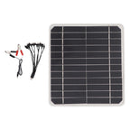10W 12V Solar Panel Car Battery Charger 10 Watt 12 Volt Solar Panel for Charging Cars Mobile Phone Batteries