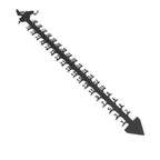 36 Inch Snow Gauge Outdoor Large Iron Snowfall Measuring Gauge Stick Outdoor Snow Depth Measure Rod for Garden Yard Christmas Decorations