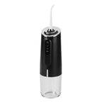 240ml Portable Oral Irrigator 3‑Mode USB Rechargeable Water Dental Floss Waterproof Tooth Cleaner with 1 NozzleBlack