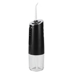 240ml Portable Oral Irrigator 3‑Mode USB Rechargeable Water Dental Floss Waterproof Tooth Cleaner with 1 NozzleBlack