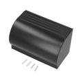 Wall Mounted Tissue Box Rectangular Aluminum Tissue Mobile Phone Holder for Bathroom
