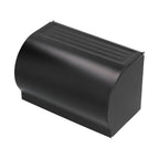 Wall Mounted Tissue Box Rectangular Aluminum Tissue Mobile Phone Holder for Bathroom
