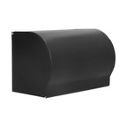 Wall Mounted Tissue Box Rectangular Aluminum Tissue Mobile Phone Holder for Bathroom