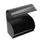 Wall Mounted Tissue Box Rectangular Aluminum Tissue Mobile Phone Holder for Bathroom