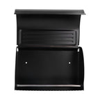 Wall Mounted Tissue Box Rectangular Aluminum Tissue Mobile Phone Holder for Bathroom