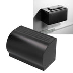 Wall Mounted Tissue Box Rectangular Aluminum Tissue Mobile Phone Holder for Bathroom
