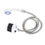 Rechargeable Camping Shower 2400mah USB Charging Powerful Waterproof Camping Shower Set for Home Outdoor