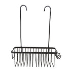 Over The Toilet Storage Shelf Large Capacity Aluminum Toilet Storage Basket Metal Bathroom Storage Organizer Black