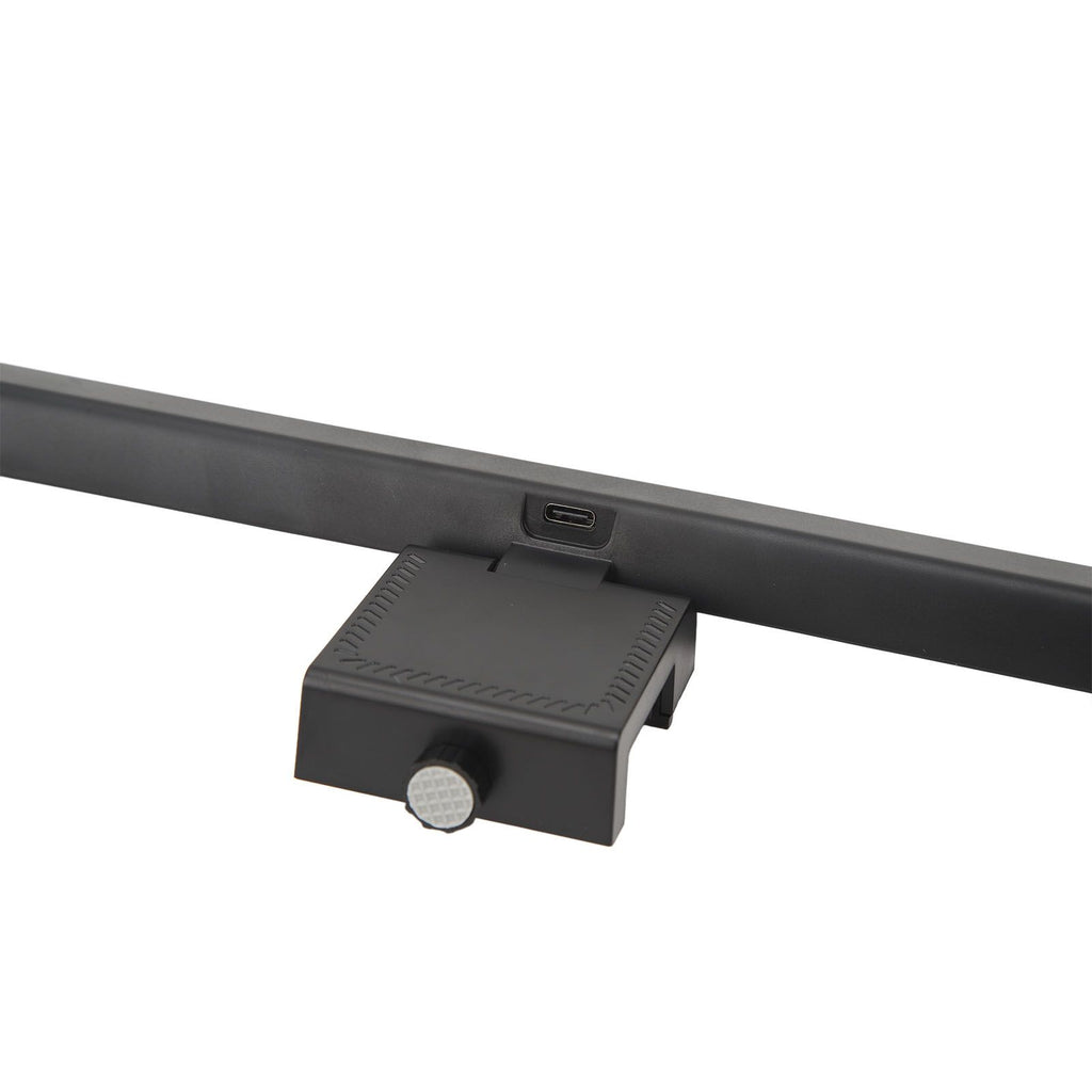Black Laptop Monitor Lamp Anti Blue Light Eye Care LED Computer Monitor Light Bar 33cm