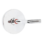 High Pressure Rain Shower Head Water Conservation Bathroom Shower Head for Household Hotel 6 Inch Silver