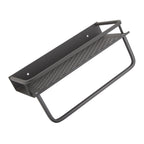 Shower Caddy Grey Shower Organizer Shelf Easy Install Aluminium Alloy Large Capacity Shower Accessory for Bathroom Home 30cm / 11.8in