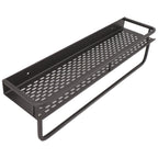 Shower Caddy Grey Shower Organizer Shelf Easy Install Aluminium Alloy Large Capacity Shower Accessory for Bathroom Home 50cm / 19.7in