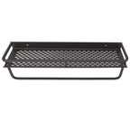 Shower Caddy Grey Shower Organizer Shelf Easy Install Aluminium Alloy Large Capacity Shower Accessory for Bathroom Home 50cm / 19.7in
