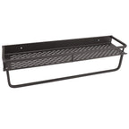 Shower Caddy Grey Shower Organizer Shelf Easy Install Aluminium Alloy Large Capacity Shower Accessory for Bathroom Home 50cm / 19.7in
