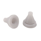2 Set Silicone Shower Head Nozzles with Rubber Gasket Screen Flow Restrictor PTFE Tape Kit