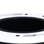 Toilet Flange Repair Kit Black Durable Silicone ABS Easy Installation Toilet Flange Replacement Kit for 4in 5in Pipe