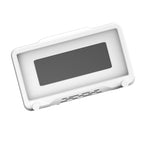 Shower Cell Phone Holder Bathroom 360 Degree Rotatable Drill Free Waterproof Wall Mounted Cell Phone Case White