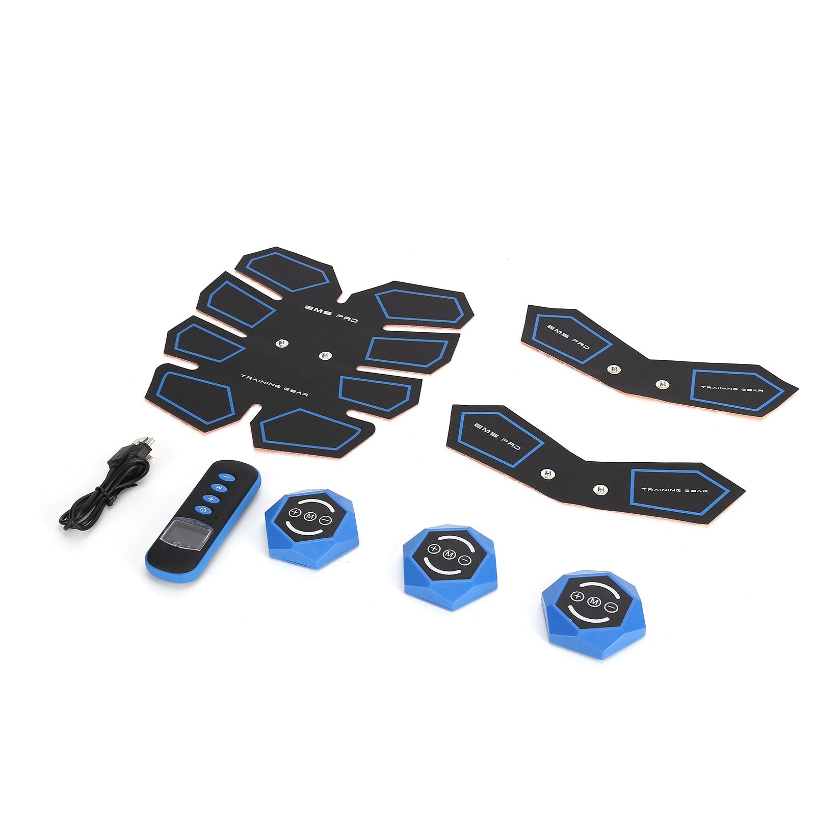 Household EMS Abdominal Muscle Patch Muscle Training Stimulator Body Massager Fitness Equipment