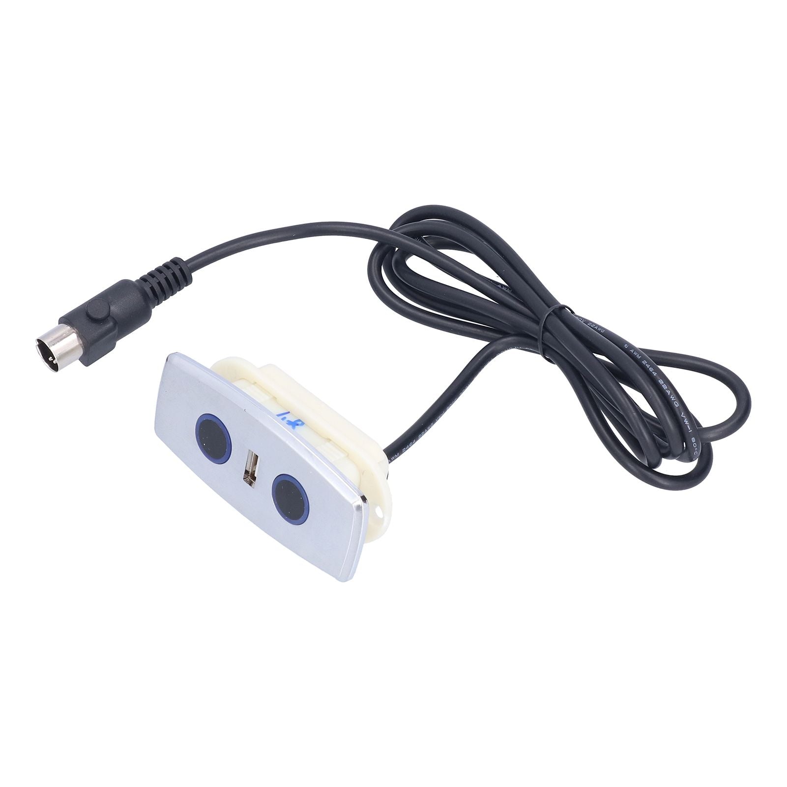 Electric Sofa Controller Zinc Alloy USB Port Power Recliner Hand Control for Lift Chairs