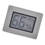 Embedded Design LCD Electronic Thermometer Hygrometer for Cigar Box Guitar Case Wine Cabinet