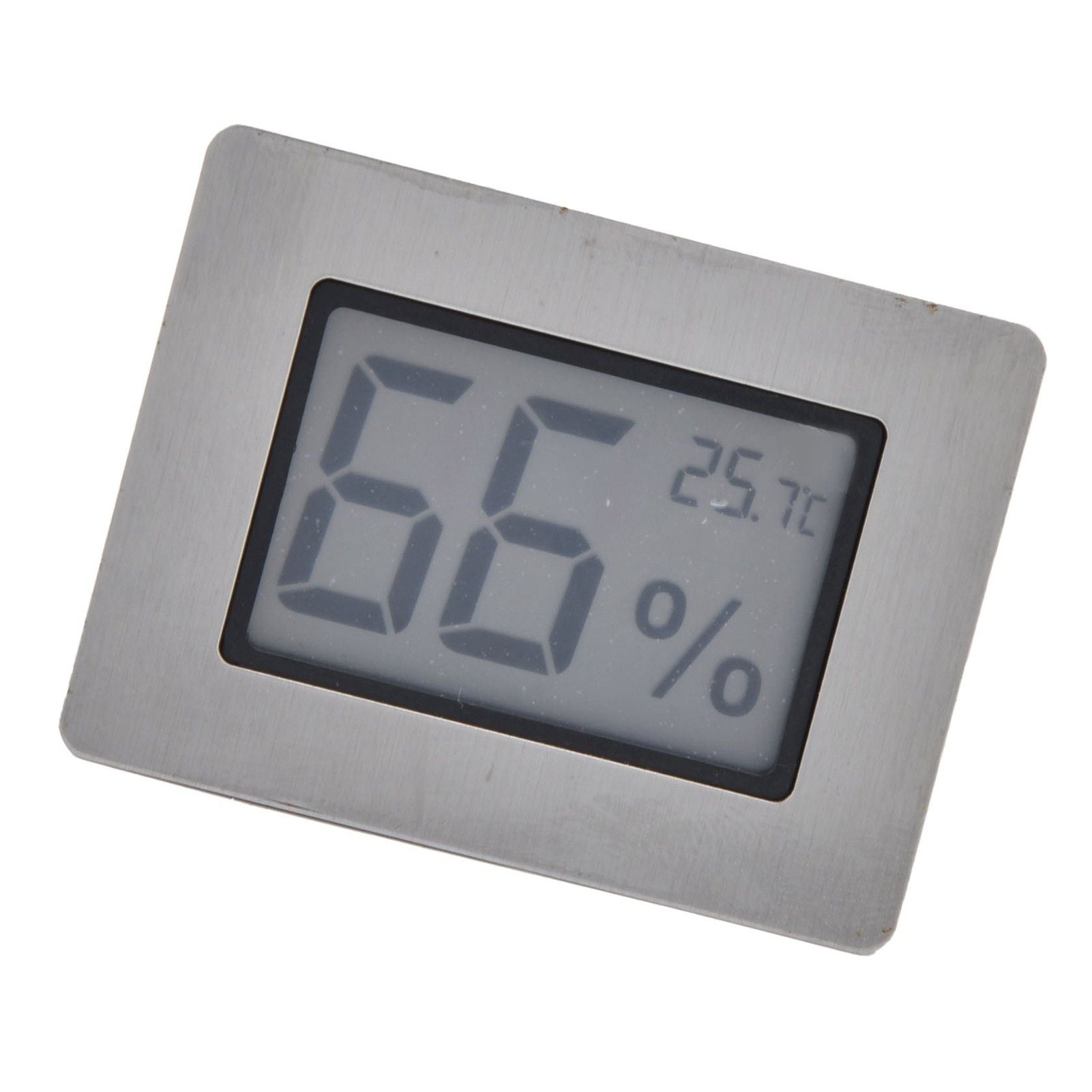 Embedded Design LCD Electronic Thermometer Hygrometer for Cigar Box Guitar Case Wine Cabinet