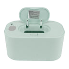 Wipe Warmer Wet Wipe Dispenser USB Powered Constant Temperature Large Capacity with Display Wipe Heater for Infants Green