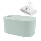 Wipe Warmer Wet Wipe Dispenser USB Powered Constant Temperature Large Capacity with Display Wipe Heater for Infants Green