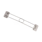 RV Corner Storage Bar Stainless Steel Adjustable Steel Rod with Hook for Securing