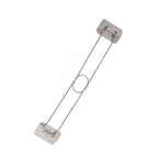 RV Corner Storage Bar Stainless Steel Adjustable Steel Rod with Hook for Securing