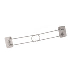 RV Corner Storage Bar Stainless Steel Adjustable Steel Rod with Hook for Securing