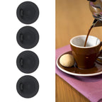 4Pcs Coffee Machine Backflush Disc Silicone Fats Minerals Removal Backflush Cleaning Disc for BES810BSS BES840XL 54mm