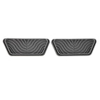 2Pcs Refrigerator Water Drip Tray Catcher Trapezoidal Silicone Refrigerator Drip Tray Catcher for GE for Samsung Grey