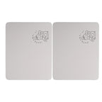 2PCS Coffee Bar Mat Multifunctional Prevent Slip Waterproof Shockproof Absorbent Dish Drying Mat for Kitchen Counter 30x40cm / 11.8x15.7in