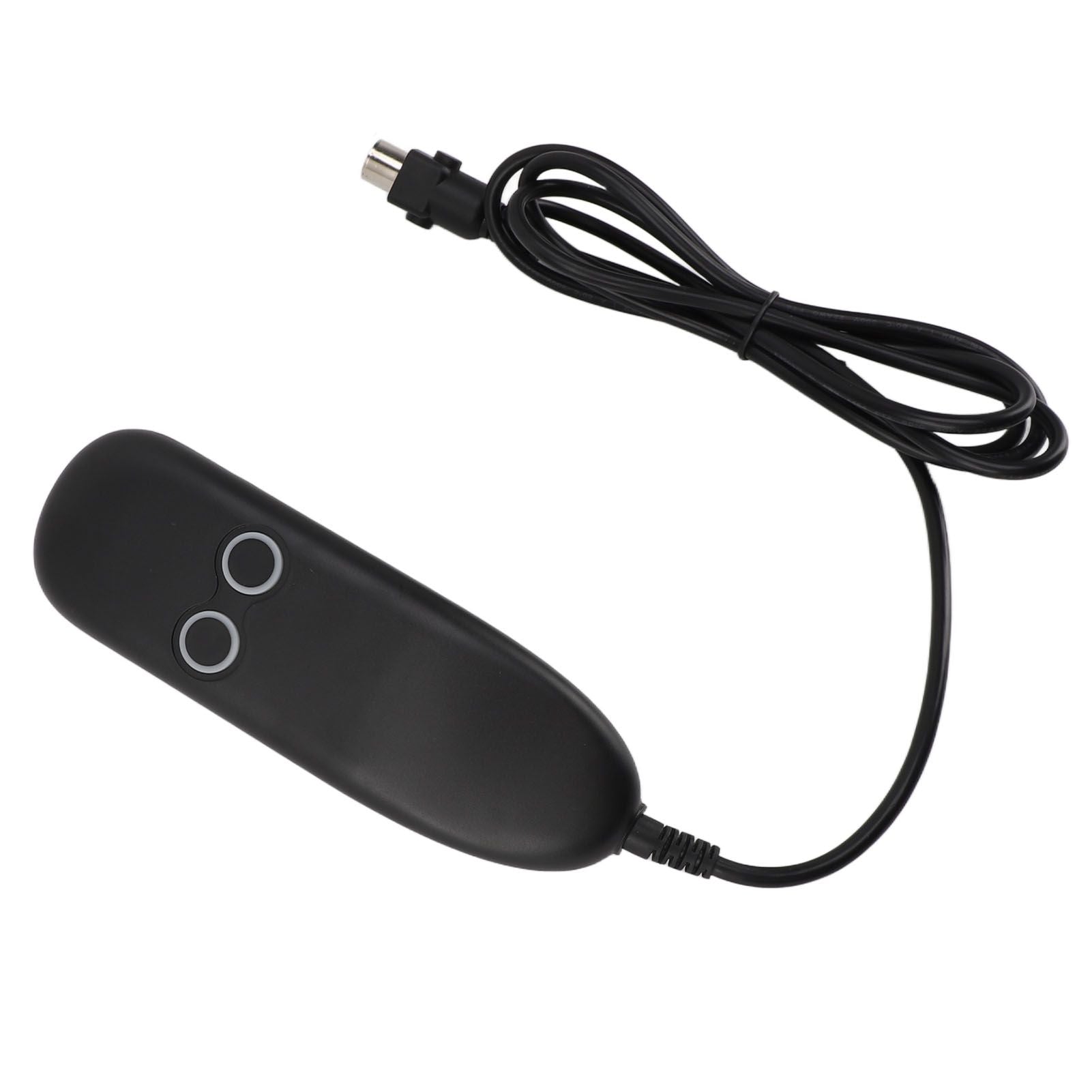 Electric Sofa Controller 2 Button Massage Sofa Controller Recliner Chair Handset for Home Theater Straight 5 Pin