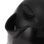 Electric Kettle 150W 1L Black Road Hot Water Boiler Stainless Steel Liner Auto Shut Off Tea Kettle Car Cigarette Plug 12V for Sedans SUVs
